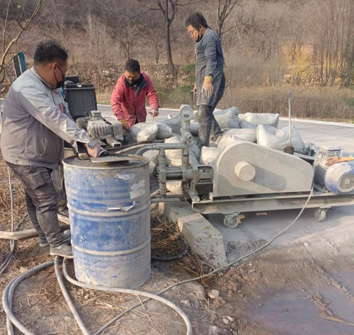 襄阳路面下沉注浆